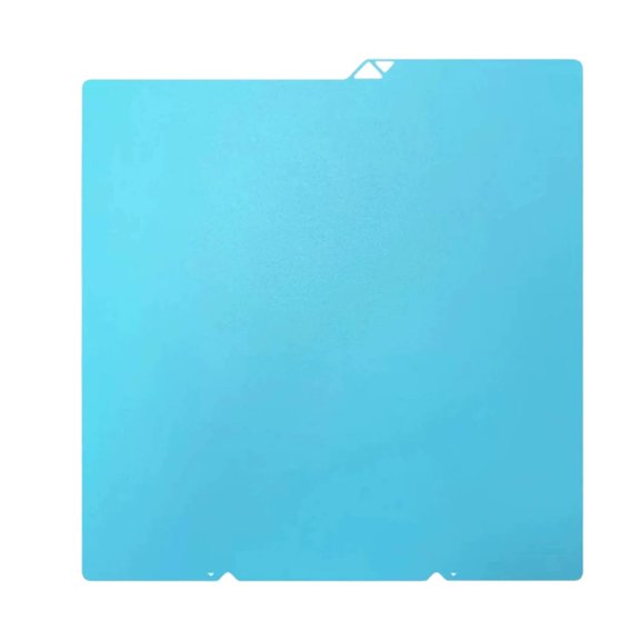 Replacement Print Bed Panel for Select Model-Fit Printers, Blue Metal 3D Printer Cold Board with Ready Contact Area for Routine Print Work