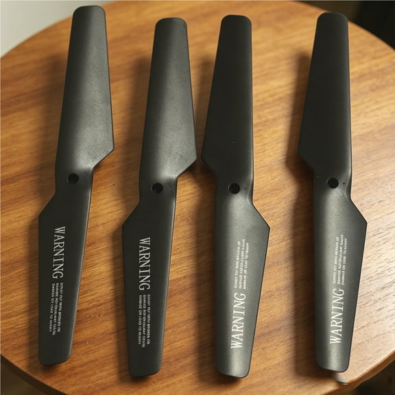 Replacement Propeller Blades Plastic Quadcopter Spare Drone Prop Accessory black Free Size