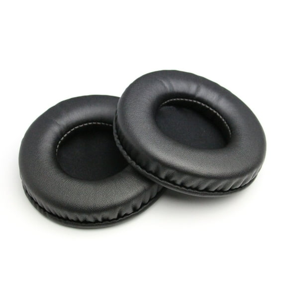 Replacement Protein Leather Ear Pads Sponge Ear Cushions Soft Earphone Covers for Headsets 45mm to 110mm Optional