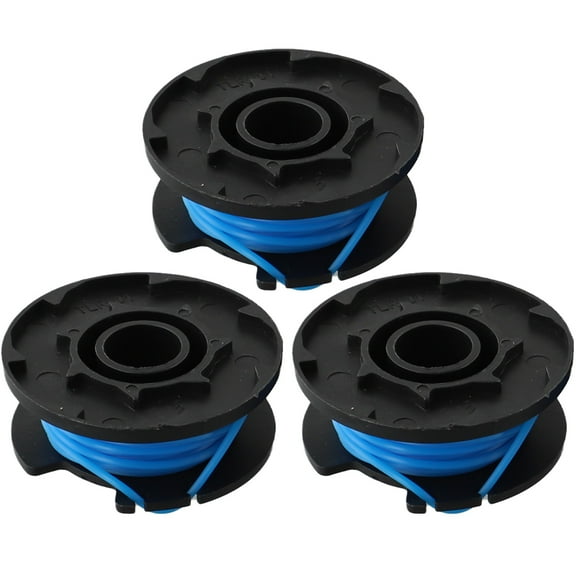 Replacement RAC125 Trimmer Spools Compatible for RLT1830H13 RLT1825LI OLT1831S Auto Feed Line Refills Grass Cutting Line String Trimmer Accessory Parts Set of 3