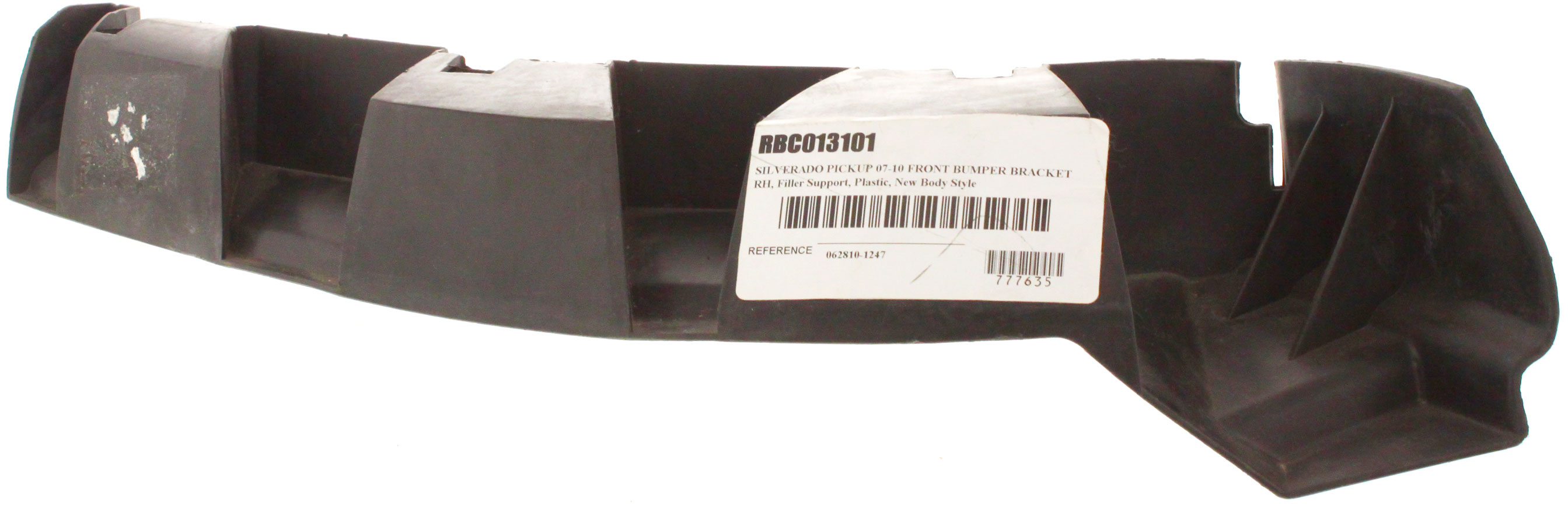 Replacement RBC013101 Bumper Bracket Compatible For 2007-2010 Chevrolet Silverado 2500 HD 3500 Front, Right Passenger