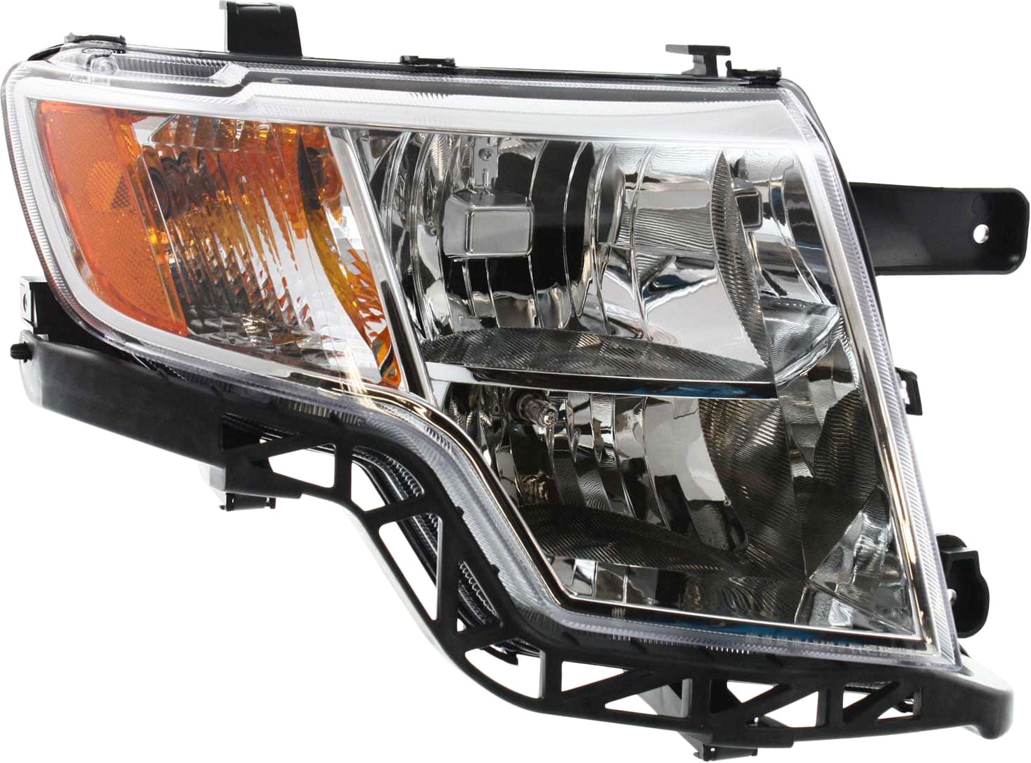 Replacement RBF100101 Headlight Compatible With 2007-2010 Ford Edge Right Passenger Halogen With bulb(s)