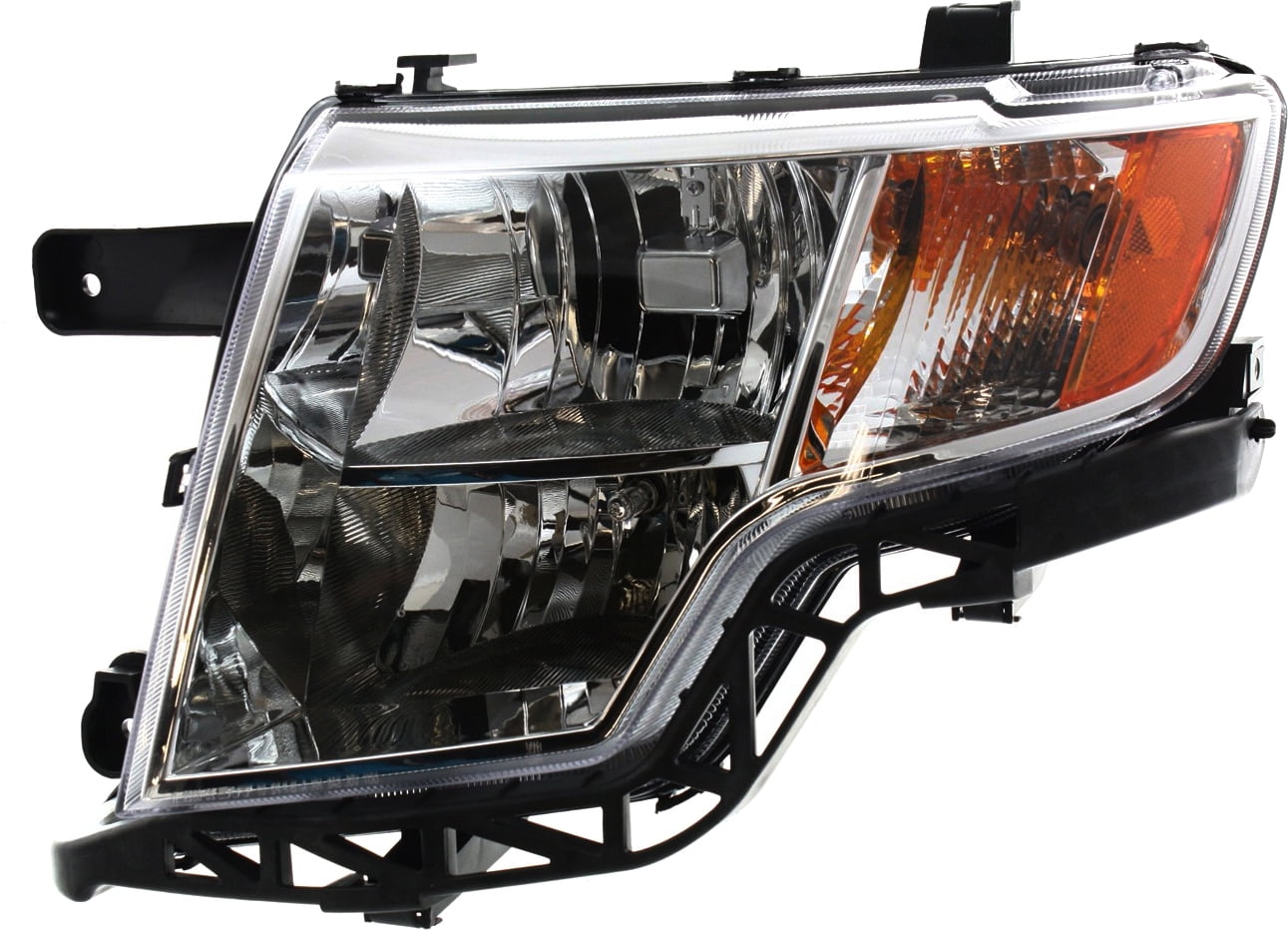 Replacement RBF100102Q Headlight Compatible With 2007-2010 Ford Edge Left Driver Halogen With bulb(s) CAPA Certified