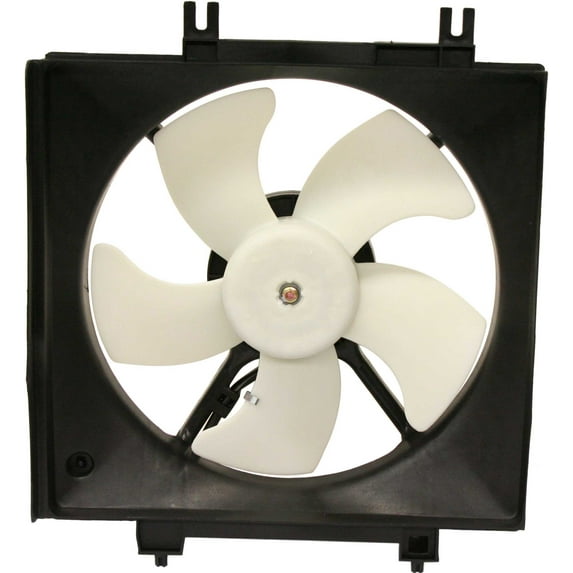 Replacement RBS190901 Cooling Fan Assembly Compatible with 2009-2013 Subaru Forester 2008-2011 Impreza A/C Condenser