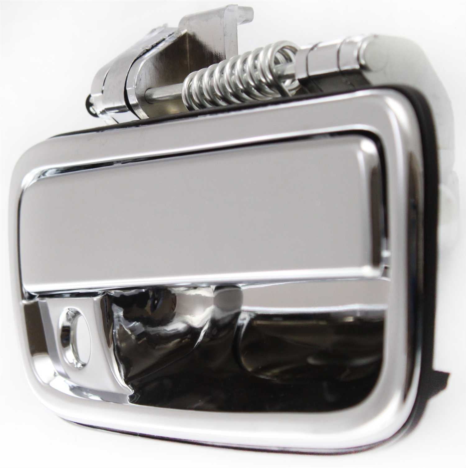 Replacement RBT462109 Exterior Door Handle Compatible with 1995-2004 Toyota Tacoma Front, Right Passenger Chrome