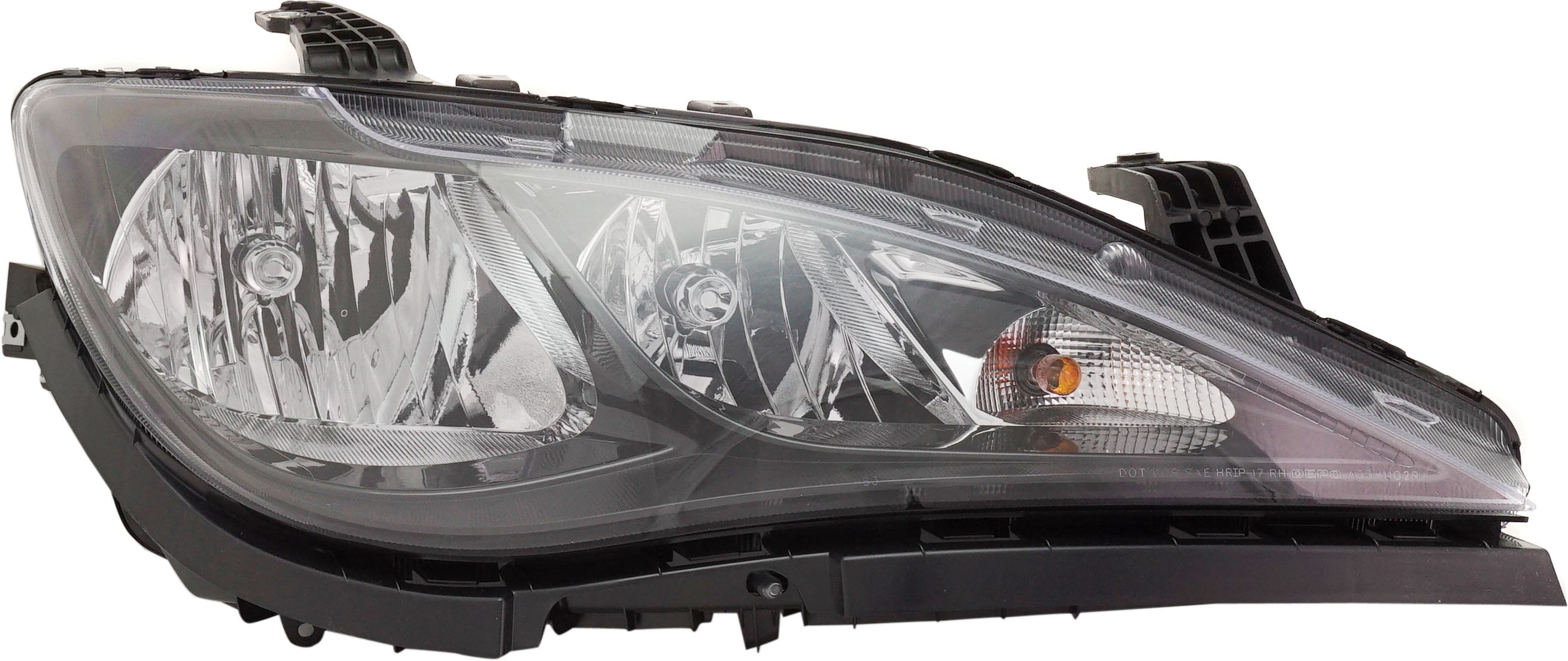 Replacement RC10010049 Headlight Compatible With 2017-2021 Chrysler Pacifica Right Passenger Halogen With bulb(s)