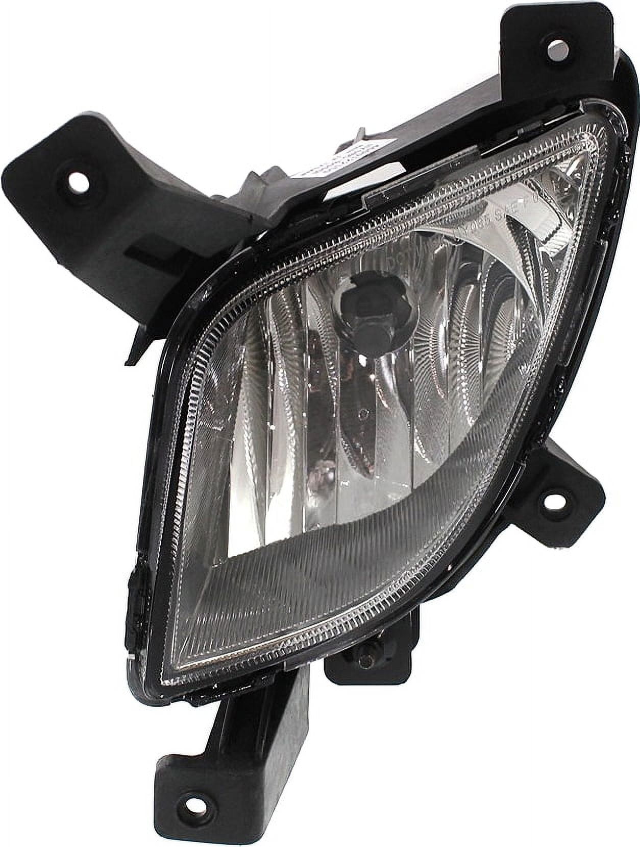 Replacement REP107502 Fog Light Compatible with 2010-2015 Hyundai Tucson Front, Left Driver With bulb(s)