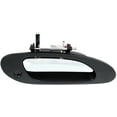 thumbnail image 1 of Replacement REPA462153 Exterior Door Handle Compatible with 1999-2003 Acura TL Front, Right Passenger Black bezel with chrome lever, 1 of 3