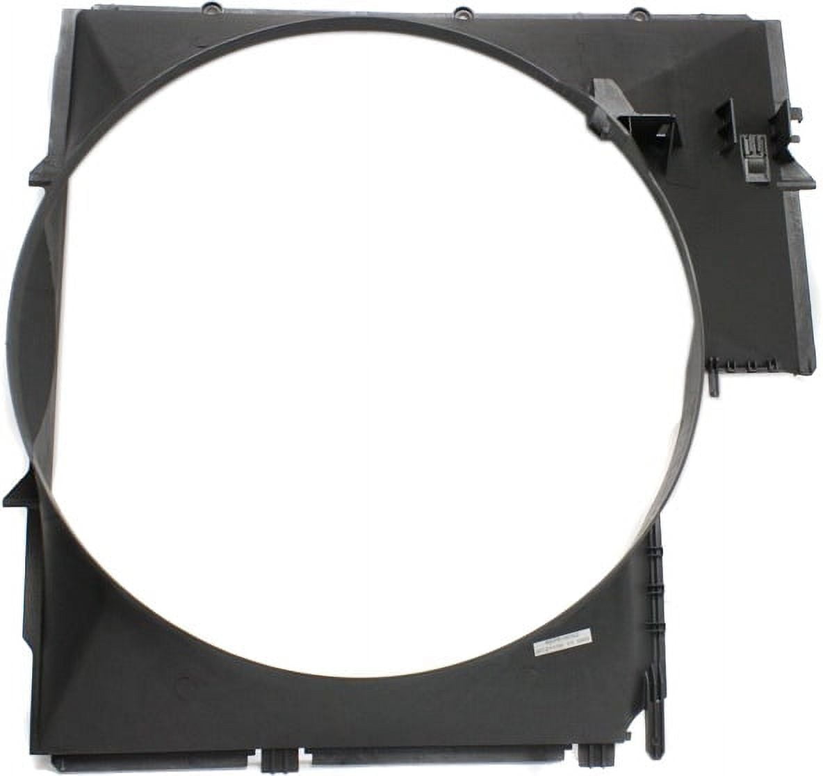 Replacement REPB190302 Fan Shroud Compatible with 2000-2003 BMW X5 Fits Radiator