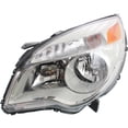 thumbnail image 1 of Replacement REPC100154 Headlight Compatible With 2010-2015 Chevrolet Equinox Left Driver Halogen With bulb(s), 1 of 3