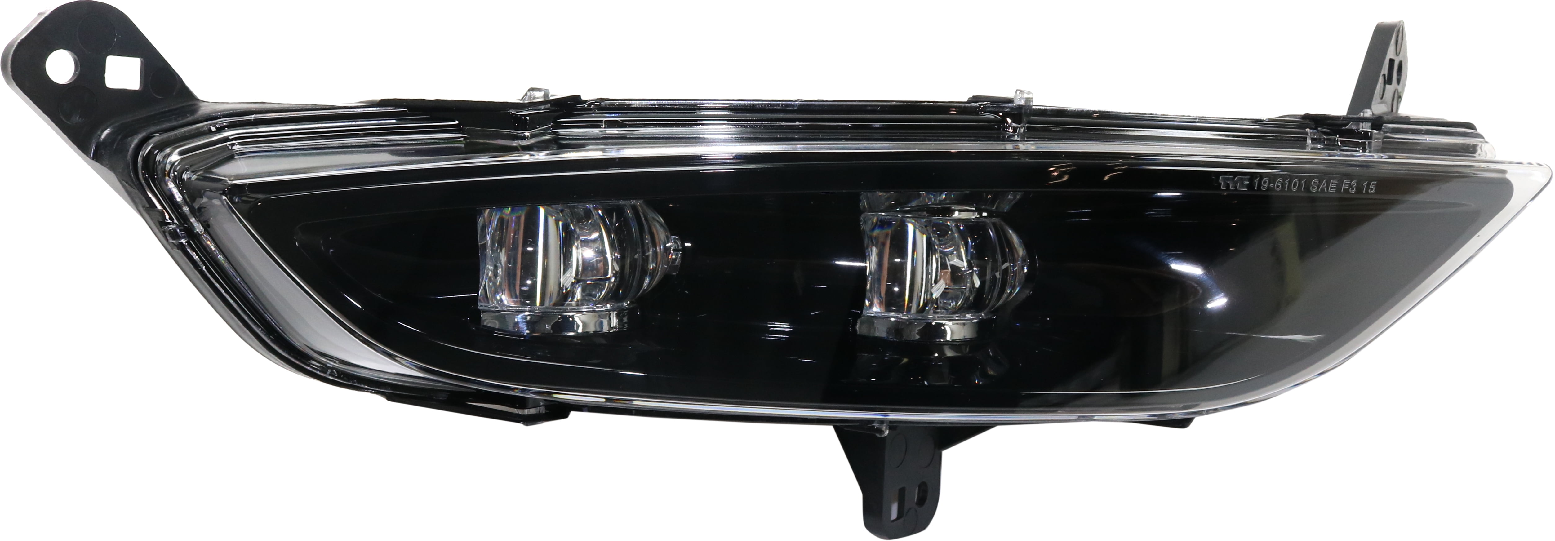 Replacement REPC107559Q Fog Light Compatible with 2015-2016 Chrysler 200 Front, Right Passenger With bulb(s) CAPA Certified