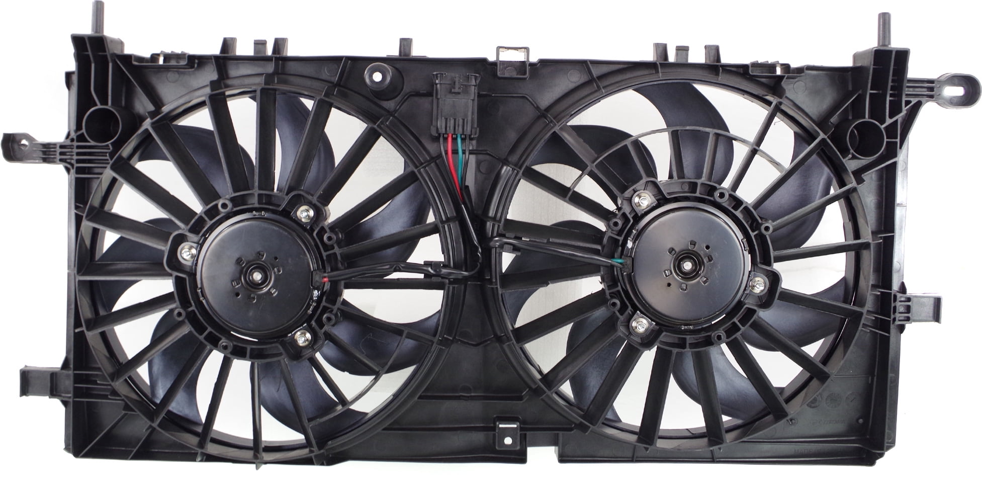 Replacement REPC160930 Cooling Fan Assembly Compatible with 2006-2009 Chevrolet Uplander 2006-2007 Buick Terraza Radiator