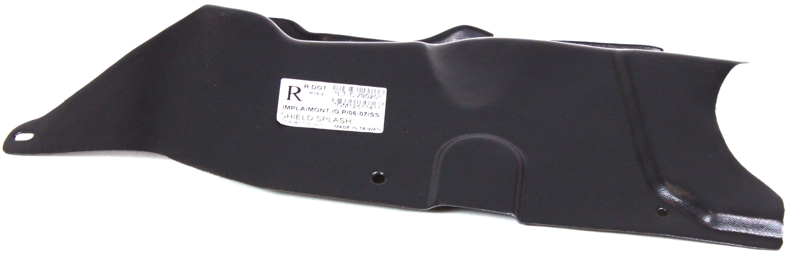 Replacement REPC310109 Engine Splash Shield Compatible with 2005-2008 Pontiac Grand Prix 2006-2007 Chevrolet Monte Carlo Right Passenger