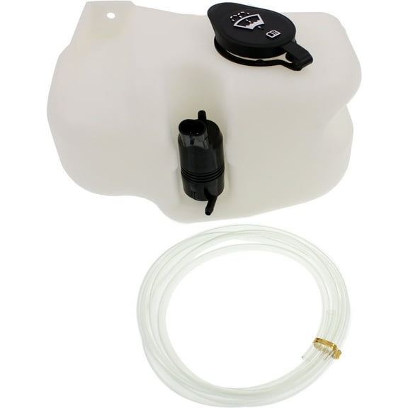 Replacement REPC370535 Washer Reservoir Compatible with 1988-1993 Chevrolet S10 1991-1993 GMC Sonoma With Pump