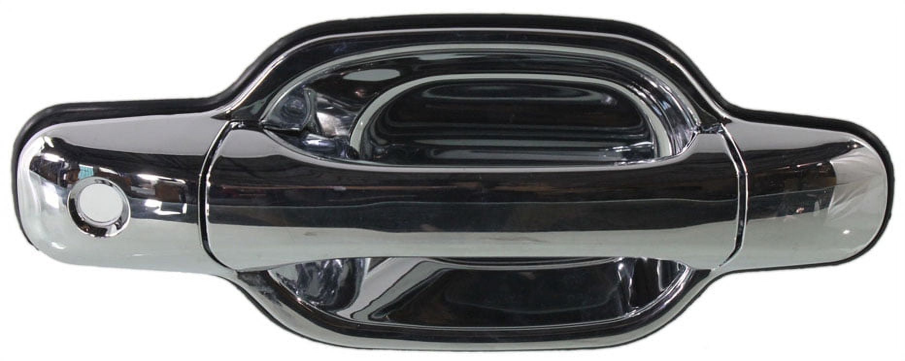 Replacement REPC462171C Exterior Door Handle Compatible with 2004-2012 Chevrolet Colorado GMC Canyon Front, Right Passenger Chrome