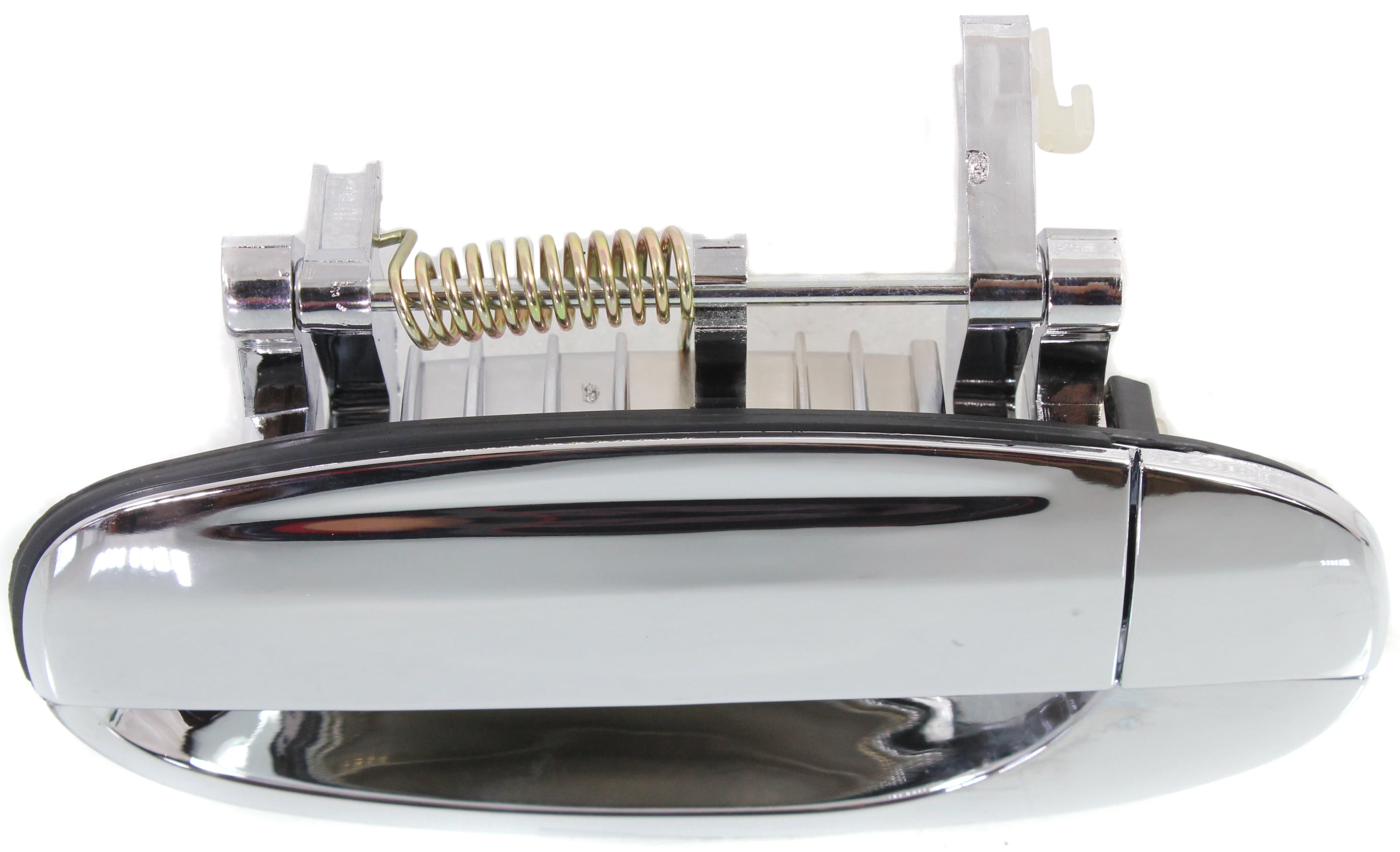 Replacement REPC491336C Exterior Door Handle Compatible with 2004-2006 Chevrolet Aveo 2009-2010 Pontiac G3 Rear, Left Driver Chrome