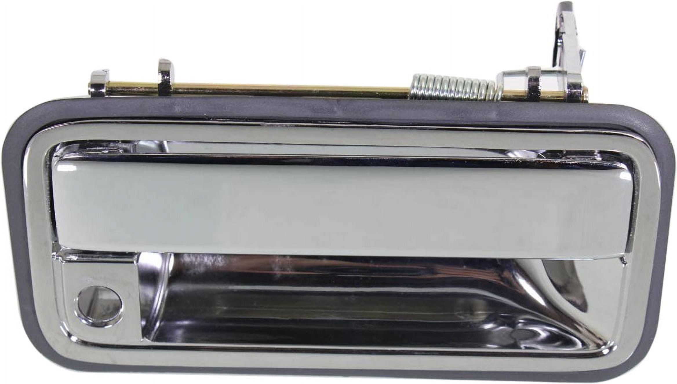 Replacement REPC491377C Exterior Door Handle Compatible with 1992-1994 Chevrolet Blazer 1992-1999 C1500 Suburban Rear - Back Chrome