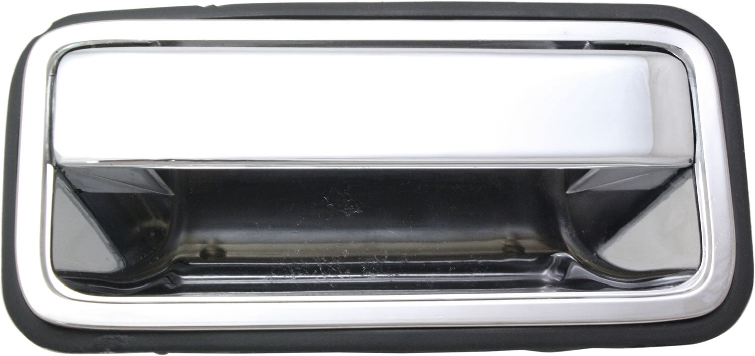 Replacement REPC491379C Exterior Door Handle Compatible with 1999-2000 Chevrolet C2500 Cadillac Escalade Rear, Right Passenger Chrome