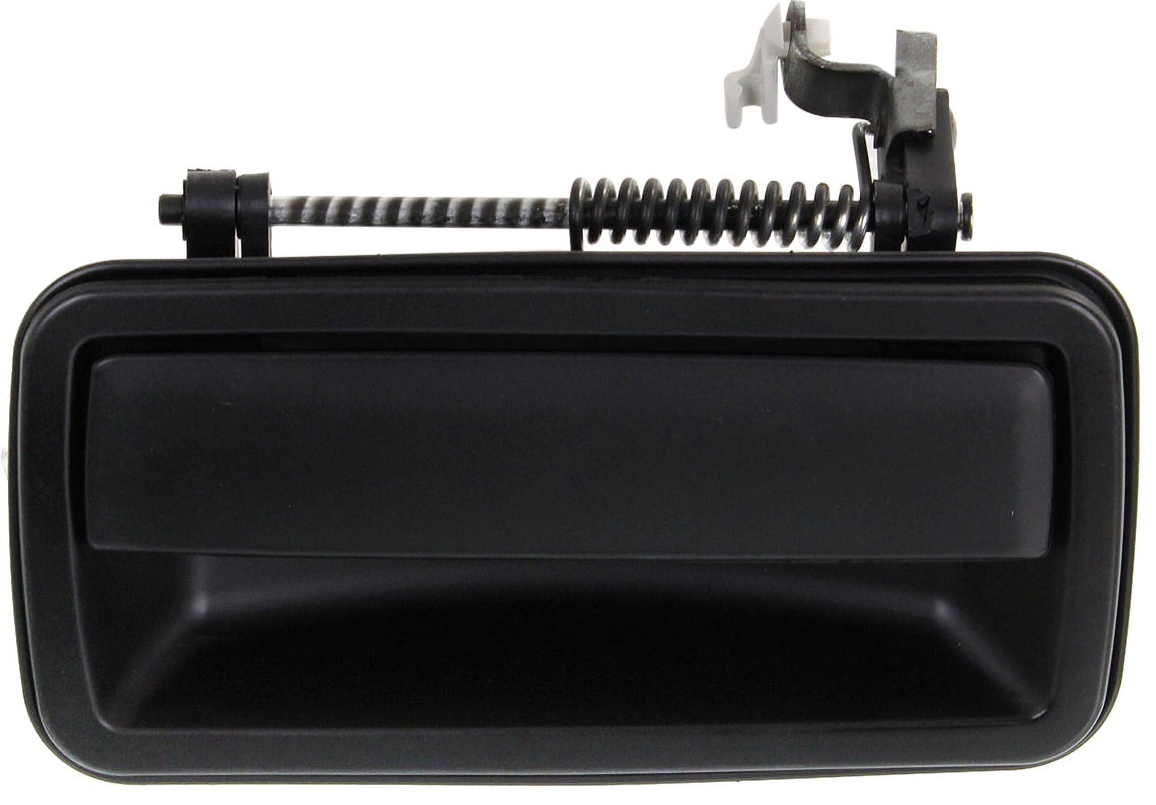 Replacement REPC491554 Exterior Door Handle Compatible with 2001-2004 Chevrolet S10 1995-2004 GMC Jimmy Rear, Left Driver Smooth Black