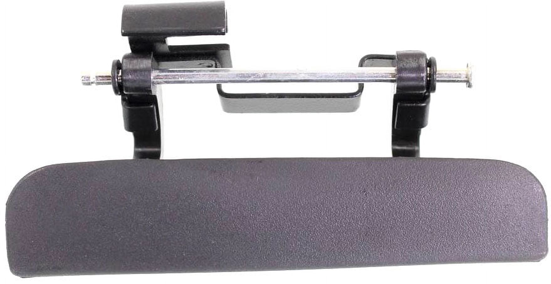 Replacement REPC494705 Exterior Door Handle Compatible with 2003-2014 GMC Savana 1500 Chevrolet Express Rear - Back Textured Black