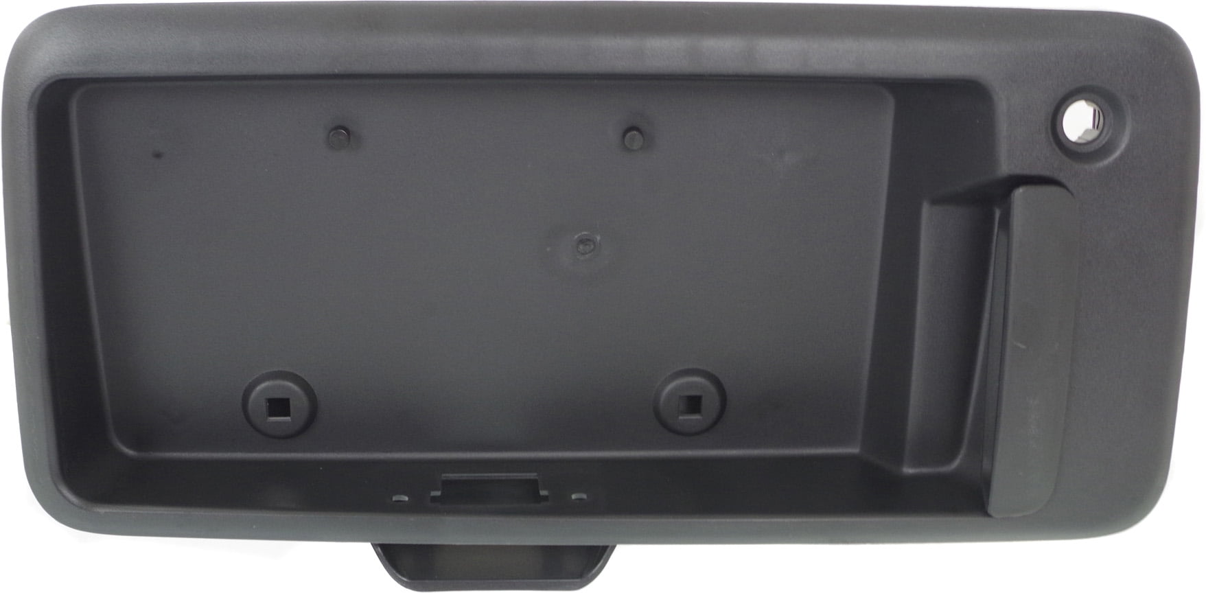 Replacement REPC495301 Exterior Door Handle Compatible with 2010-2012 GMC Savana 1500 Chevrolet Express Rear - Back Textured Black