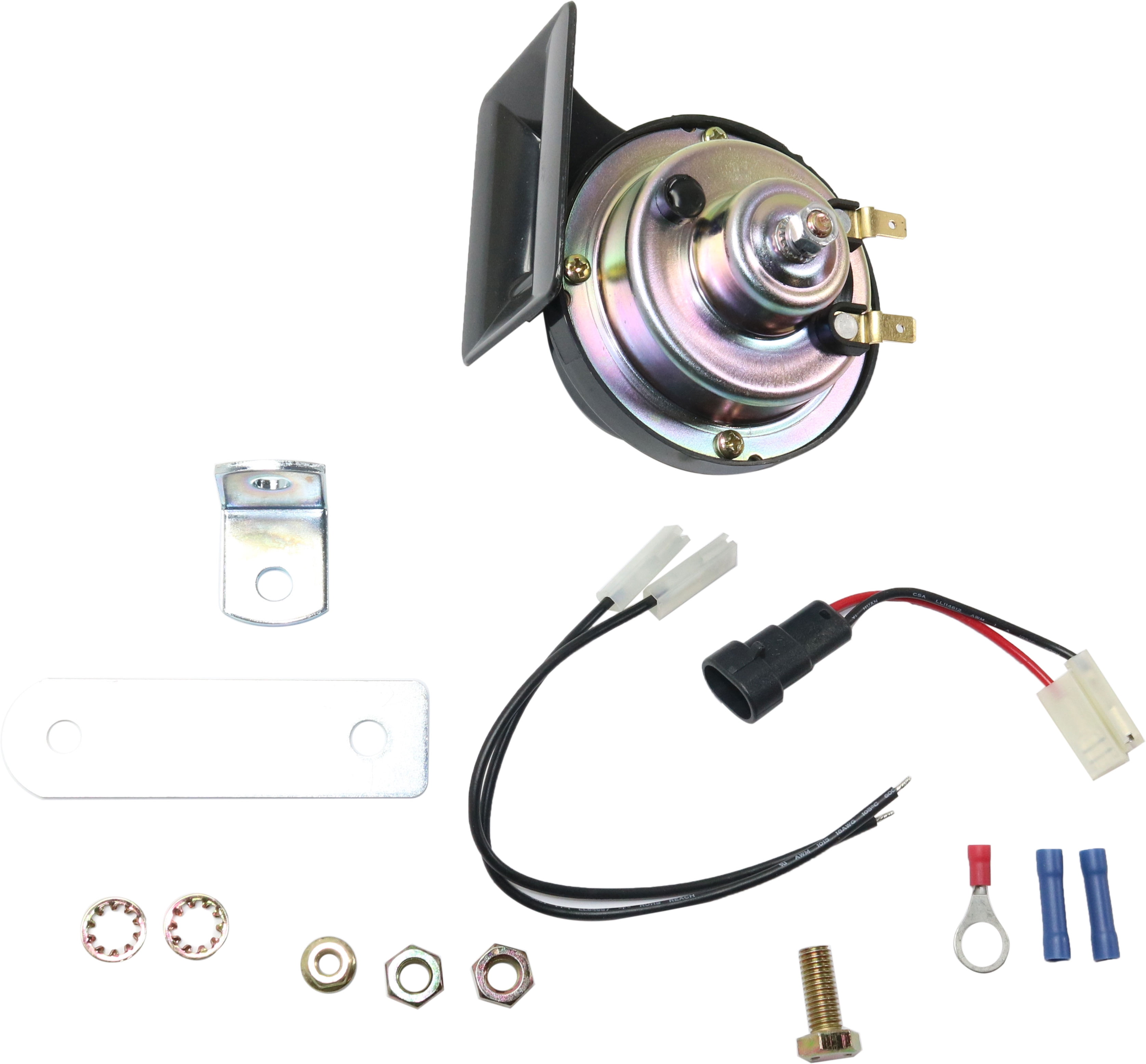 Replacement REPC502501 Horn Compatible with 1970-1990, 2000-2005 Buick LeSabre 1999-2000, 2002-2006 Cadillac Escalade 6Cyl 8Cyl 3.8L 5.7L 5.3L 6.0L Low