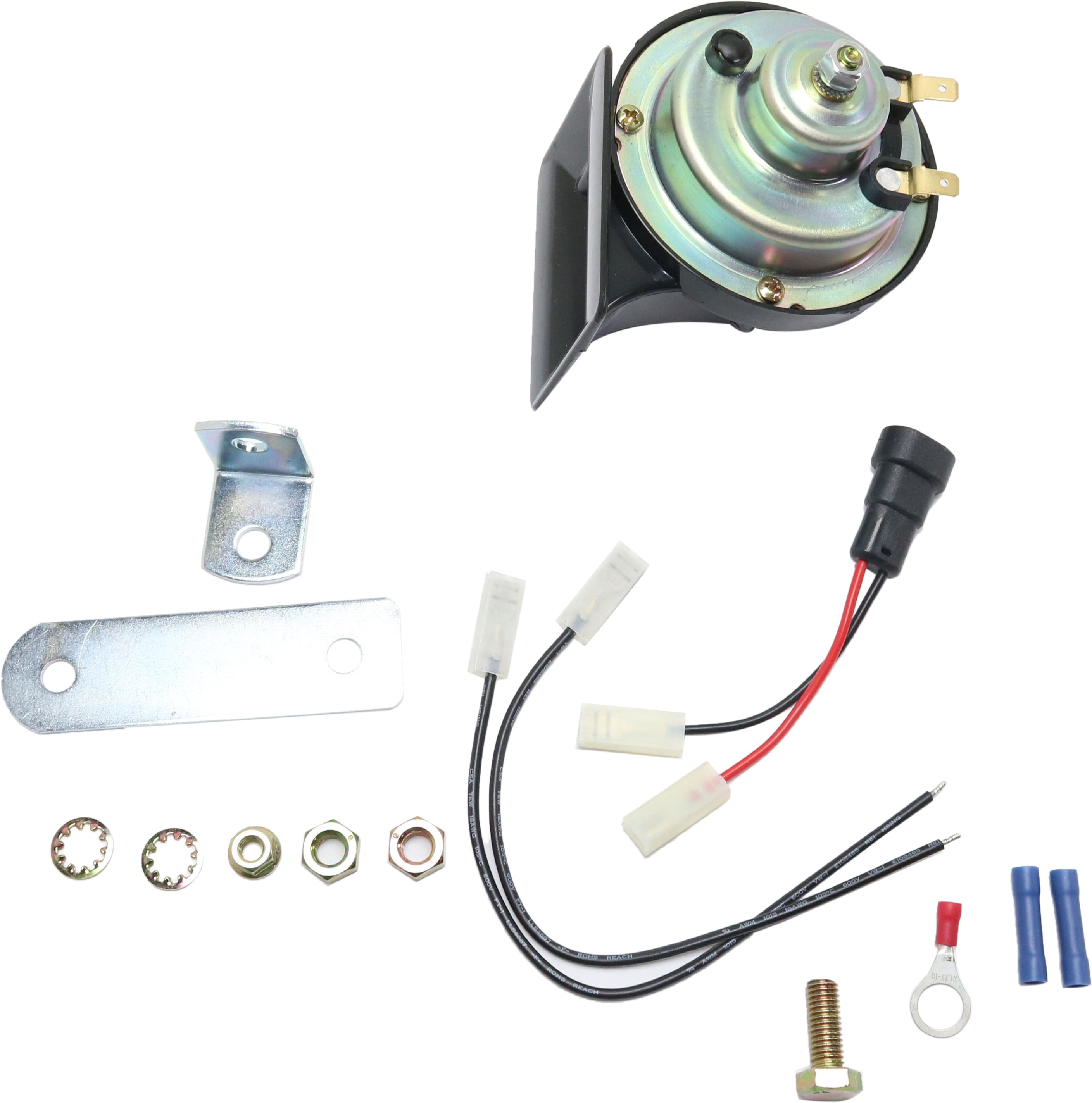 Replacement REPC502502 Horn Compatible with 2000-2005 Buick LeSabre 1999-2000, 2002-2006 Cadillac Escalade 6Cyl 8Cyl 3.8L 5.7L 5.3L 6.0L High