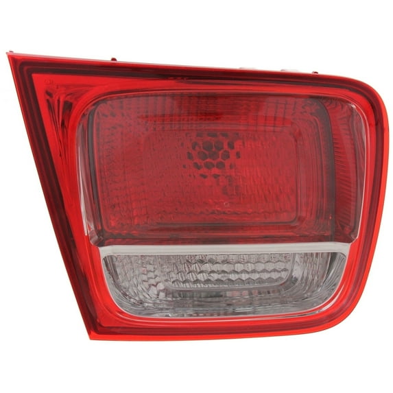 Replacement REPC730310Q Tail Light Compatible with 2013-2015 Chevrolet Malibu 2016 Limited Left Driver Side, Inner With bulb(s) CAPA Certified