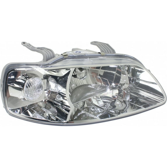 Replacement REPCV100101 Headlight Compatible With 2004-2007 Chevrolet Aveo 2005-2008 Pontiac Wave Right Passenger Halogen