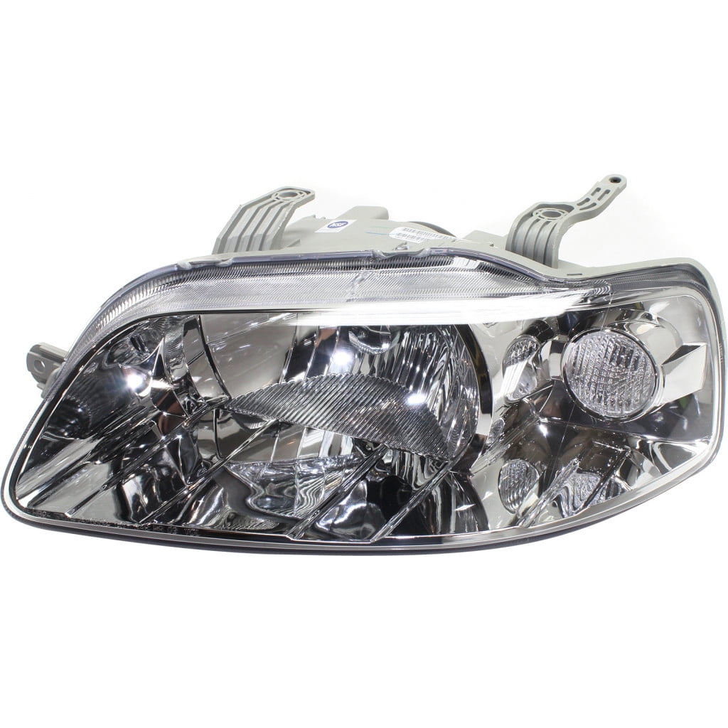 Replacement REPCV100102 Headlight Compatible With 2004-2007 Chevrolet Aveo 2005-2008 Pontiac Wave Left Driver Halogen