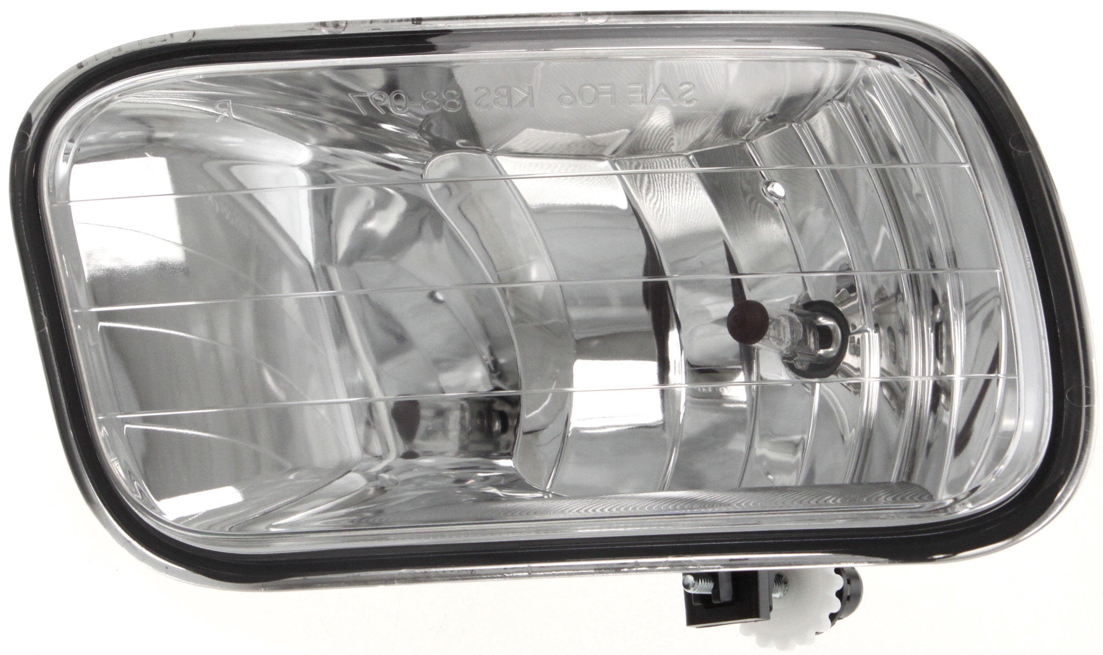 Replacement REPD107506Q Fog Light Compatible with 2011-2012 Ram 1500 2010 Dodge 2500 Front, Left Driver With bulb(s) CAPA Certified