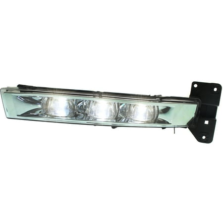 Replacement REPD107522 Fog Light Compatible with 2015-2020 Dodge Charger Front, Left Driver With bulb(s)