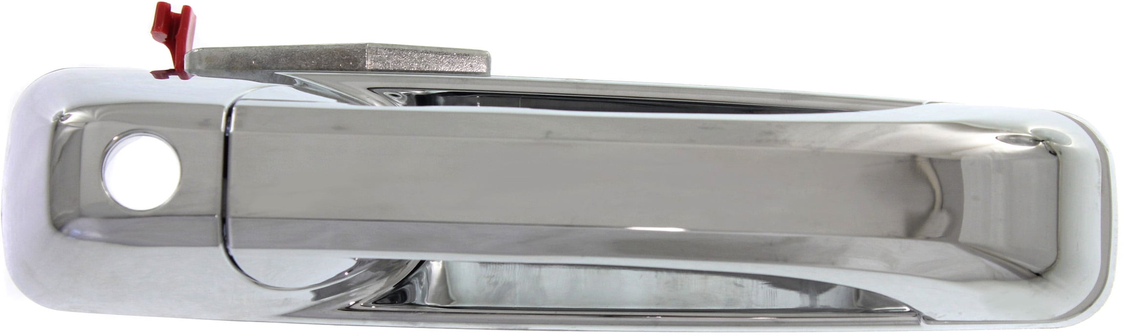 Replacement REPD462191 Exterior Door Handle Compatible with 2009-2010 Dodge Ram 1500 Front, Right Passenger Chrome