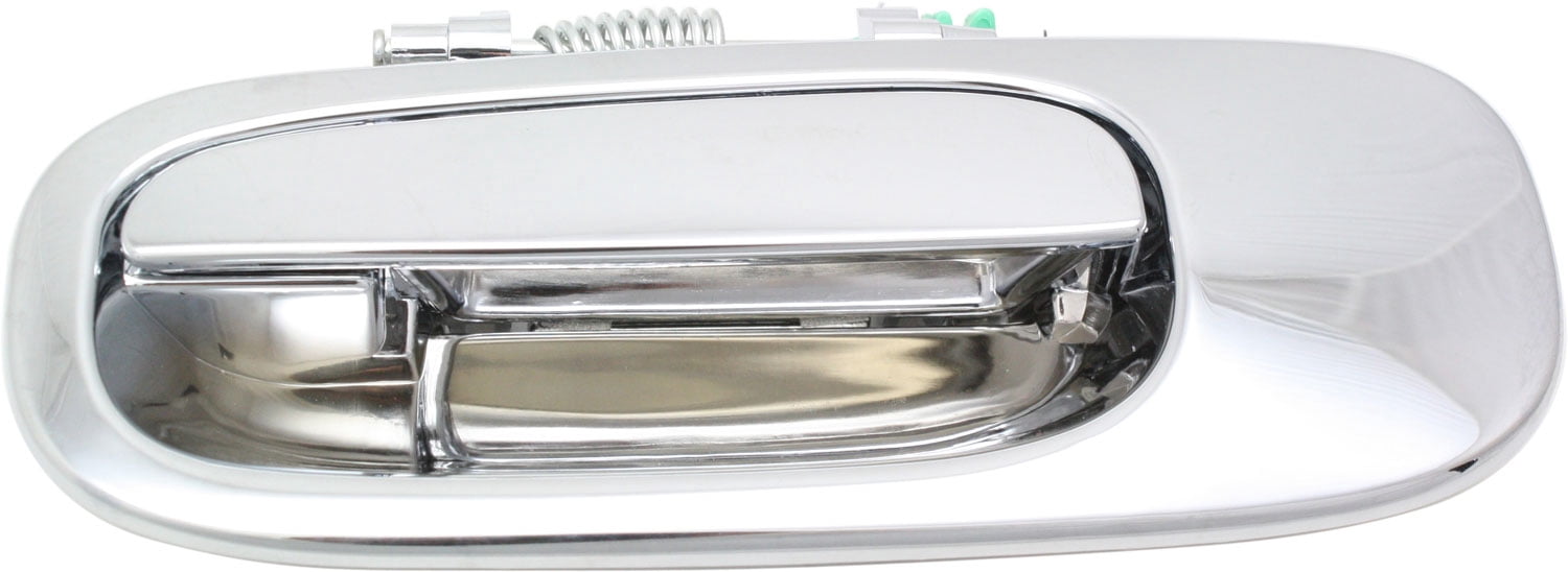 Replacement REPD491320C Exterior Door Handle Compatible with 2006-2010 Dodge Charger Rear, Left Driver Chrome