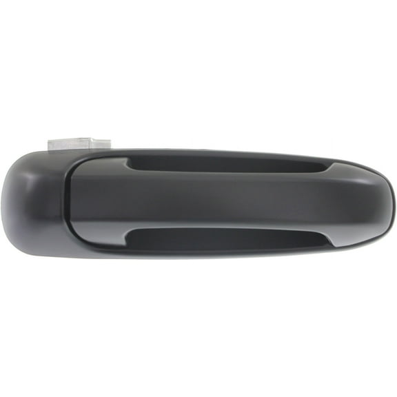 Replacement REPD491367 Exterior Door Handle Compatible with 2005-2010 Dodge Dakota 2002-2008 Ram 1500 Rear, Right Passenger Smooth Black