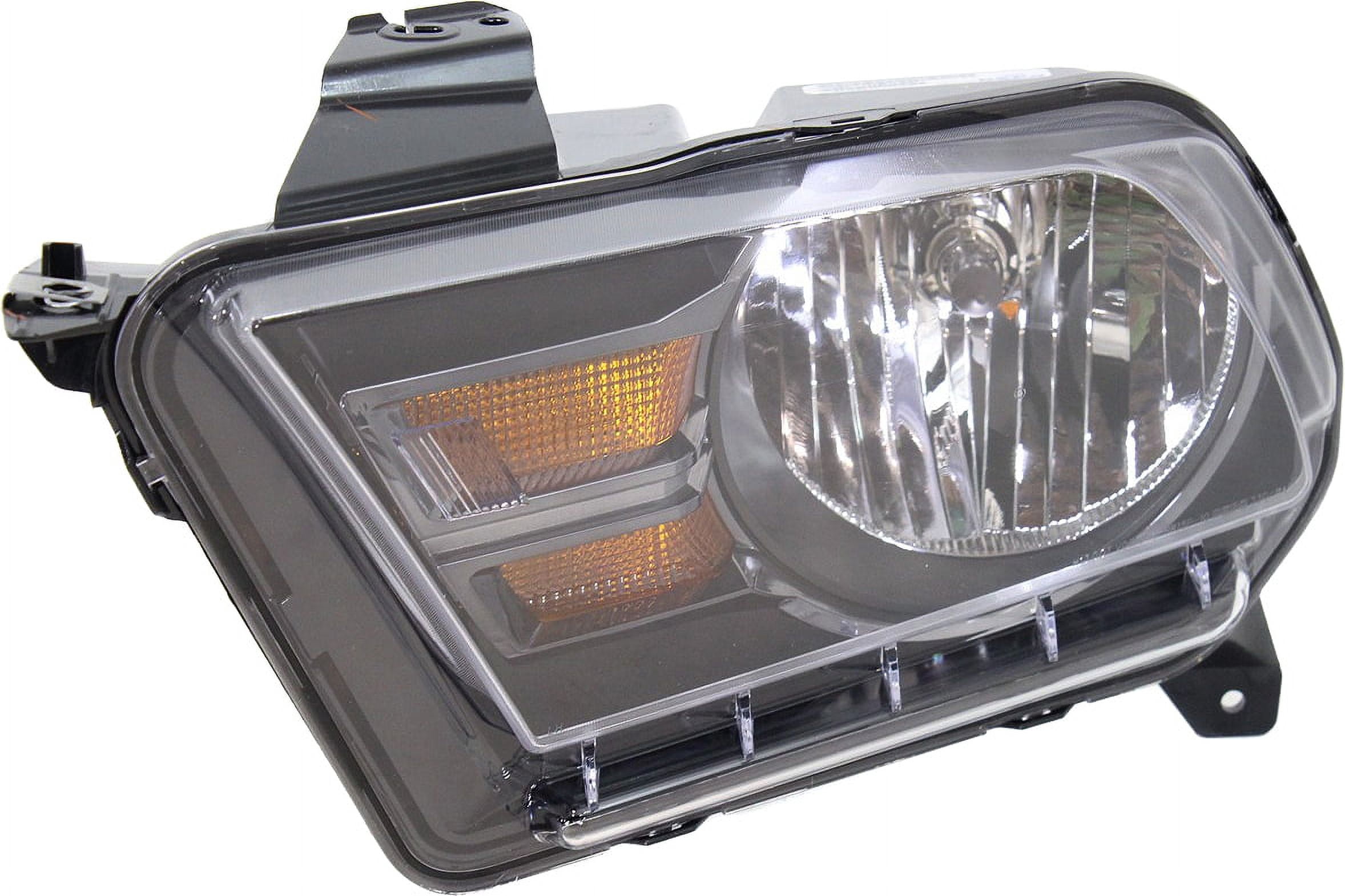 Replacement REPF100112 Headlight Compatible With 2010-2014 Ford Mustang Left Driver Halogen With bulb(s)