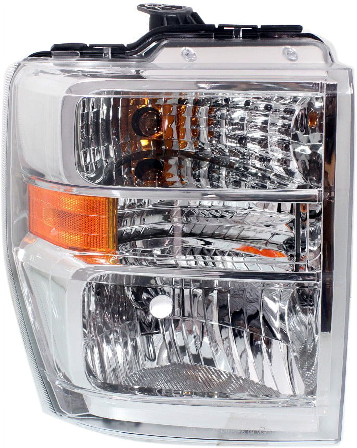 Replacement REPF100121 Headlight Compatible With 2008-2014 Ford E-150 E-250 Right Passenger Halogen With bulb(s)