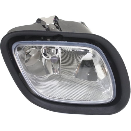 Replacement REPF107537-HD Fog Light Compatible with 2008-2017 Freightliner Cascadia Front, Right Passenger With bulb(s)
