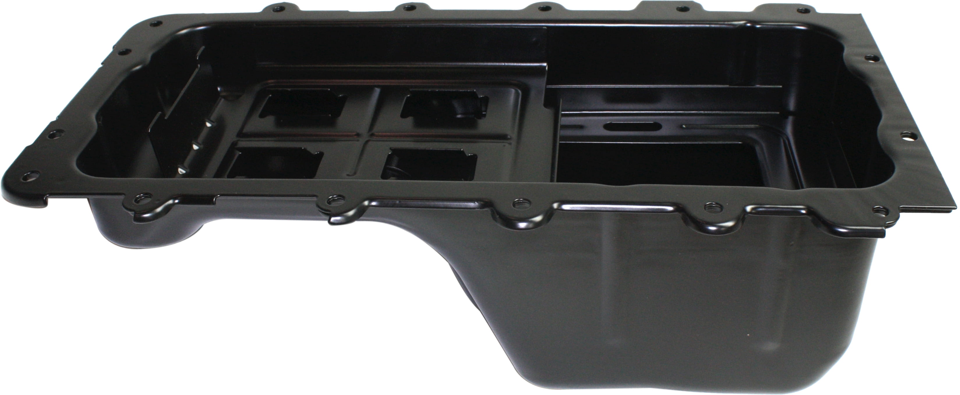 Replacement REPF311312 Oil Pan Compatible with 2009-2014 Ford Expedition Lincoln Navigator 8Cyl 5.4L Steel