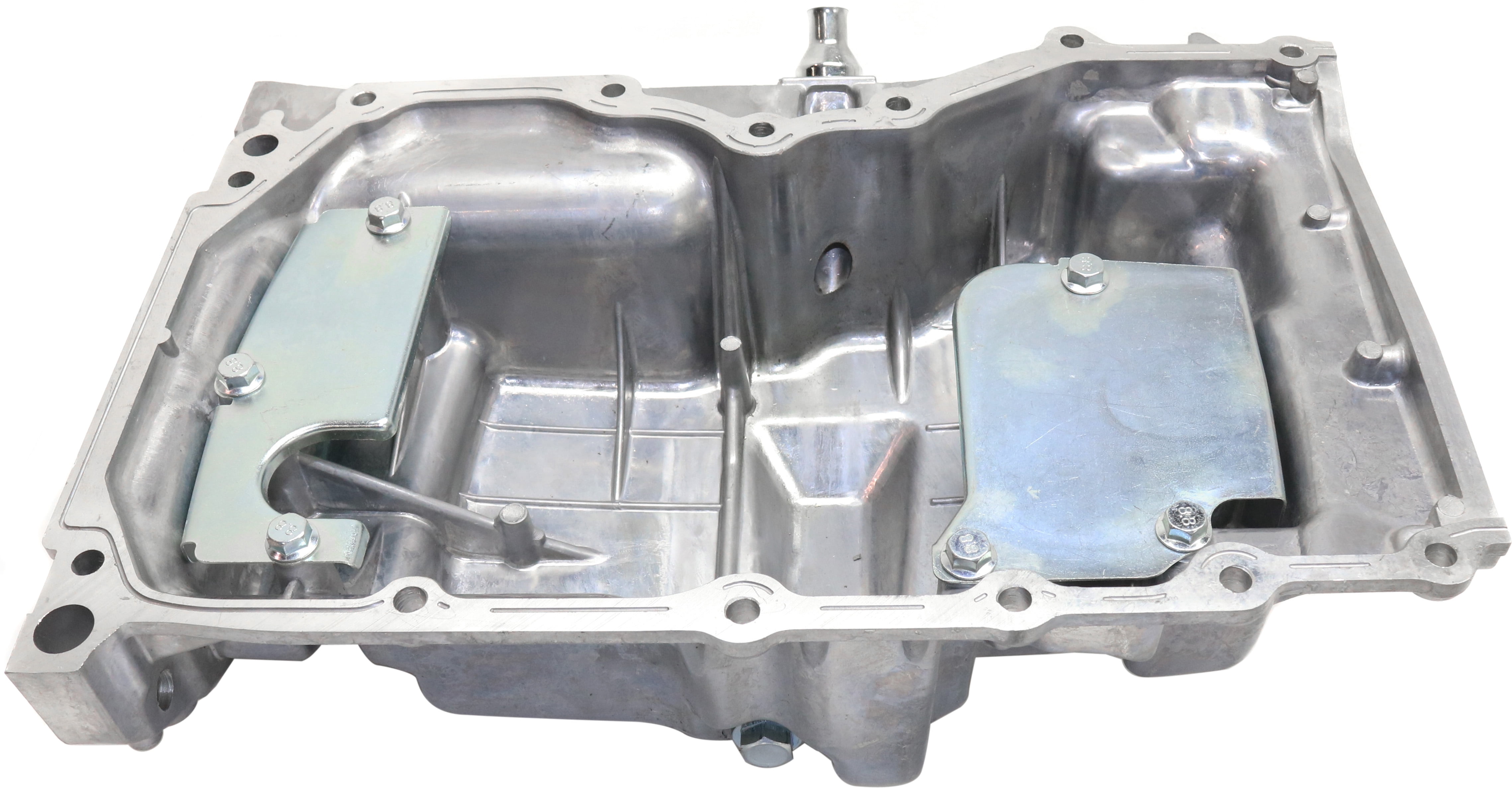Replacement REPF311317 Oil Pan Compatible with 2005-2008 Ford Escape 2005-2006, 2008 Mazda Tribute 4Cyl 2.3L Aluminum