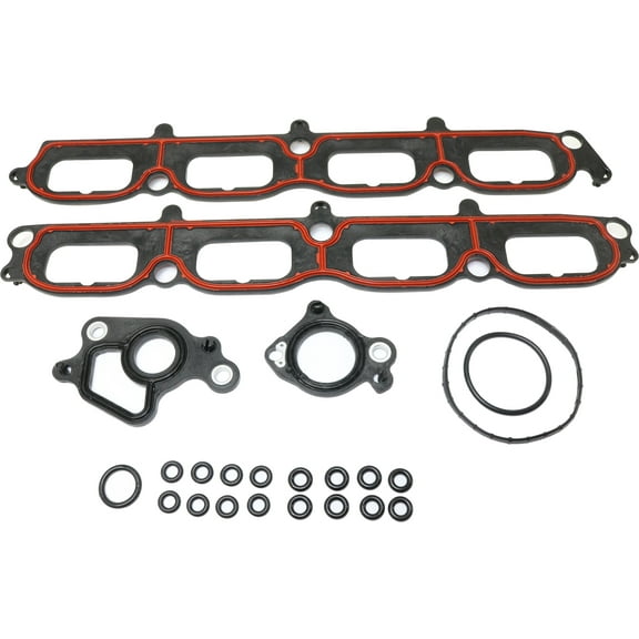 Replacement REPF312401 Intake Manifold Gasket Compatible with 2005-2010 Ford F-250 Super Duty 2005-2014 Lincoln Navigator 8Cyl 5.4L Set