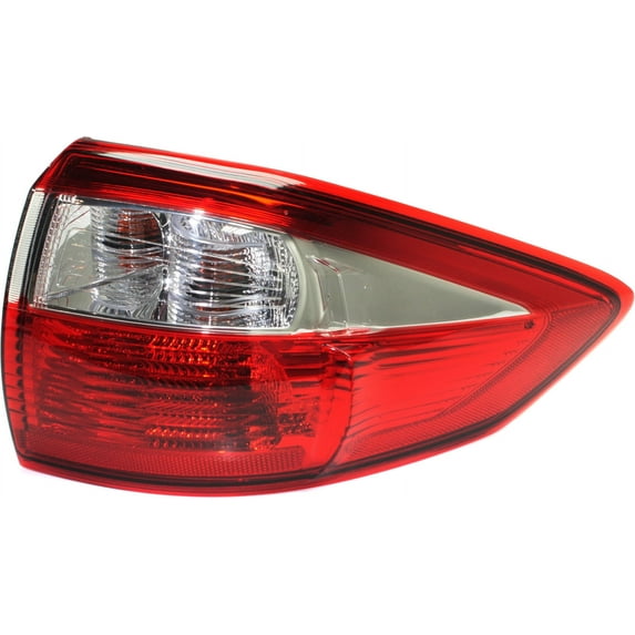 Replacement REPF730197Q Tail Light Compatible with 2013-2016 Ford C-Max Right Passenger Side, Outer With bulb(s) CAPA Certified