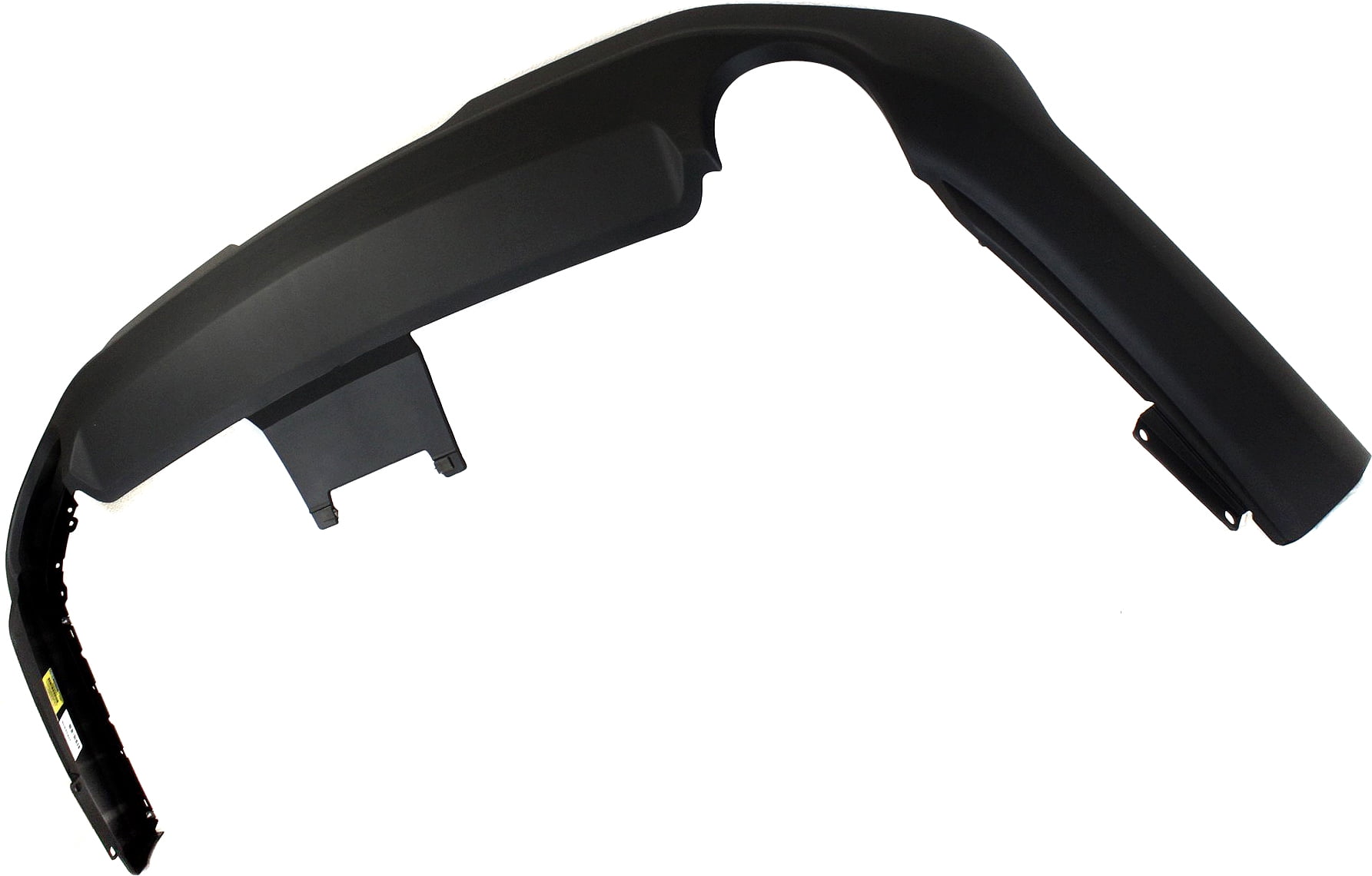 Replacement REPF764304 Valance Compatible with 2010-2012 Ford Mustang Rear Lower Bumper Extension Textured