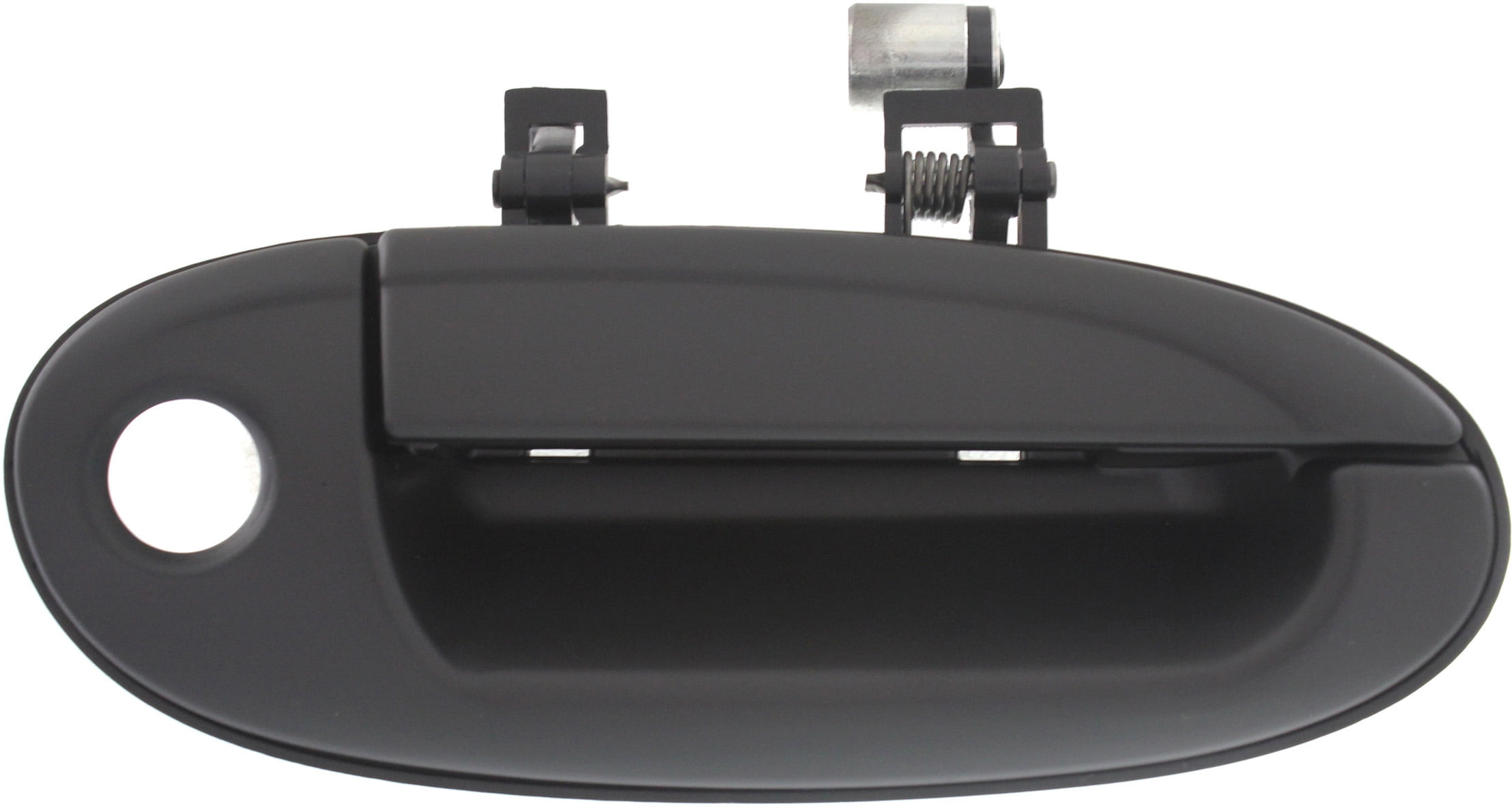 Replacement REPFD462109 Exterior Door Handle Compatible with 1996-2002 Ford Taurus Mercury Sable Front, Right Passenger Smooth Black