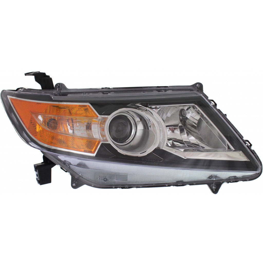 Replacement REPH100337 Headlight Compatible With 2014-2017 Honda Odyssey Right Passenger Halogen With bulb(s)