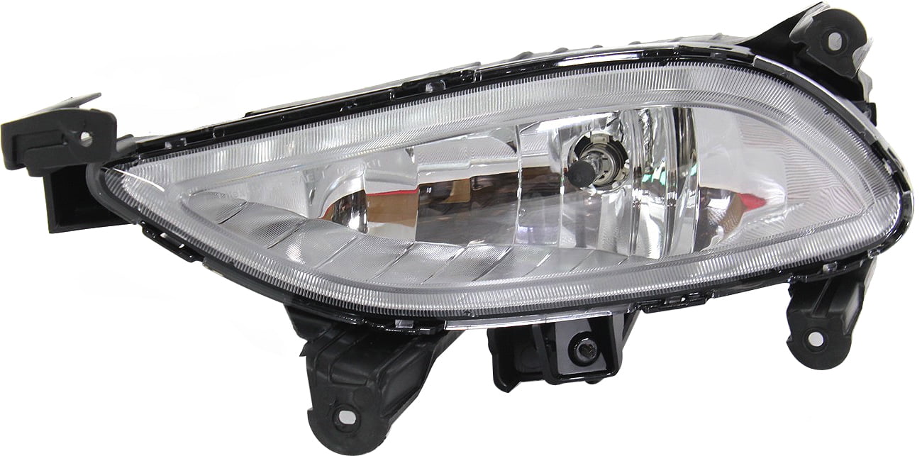 Replacement REPH107544 Fog Light Compatible with 2011-2013 Hyundai Sonata Front, Left Driver With bulb(s)