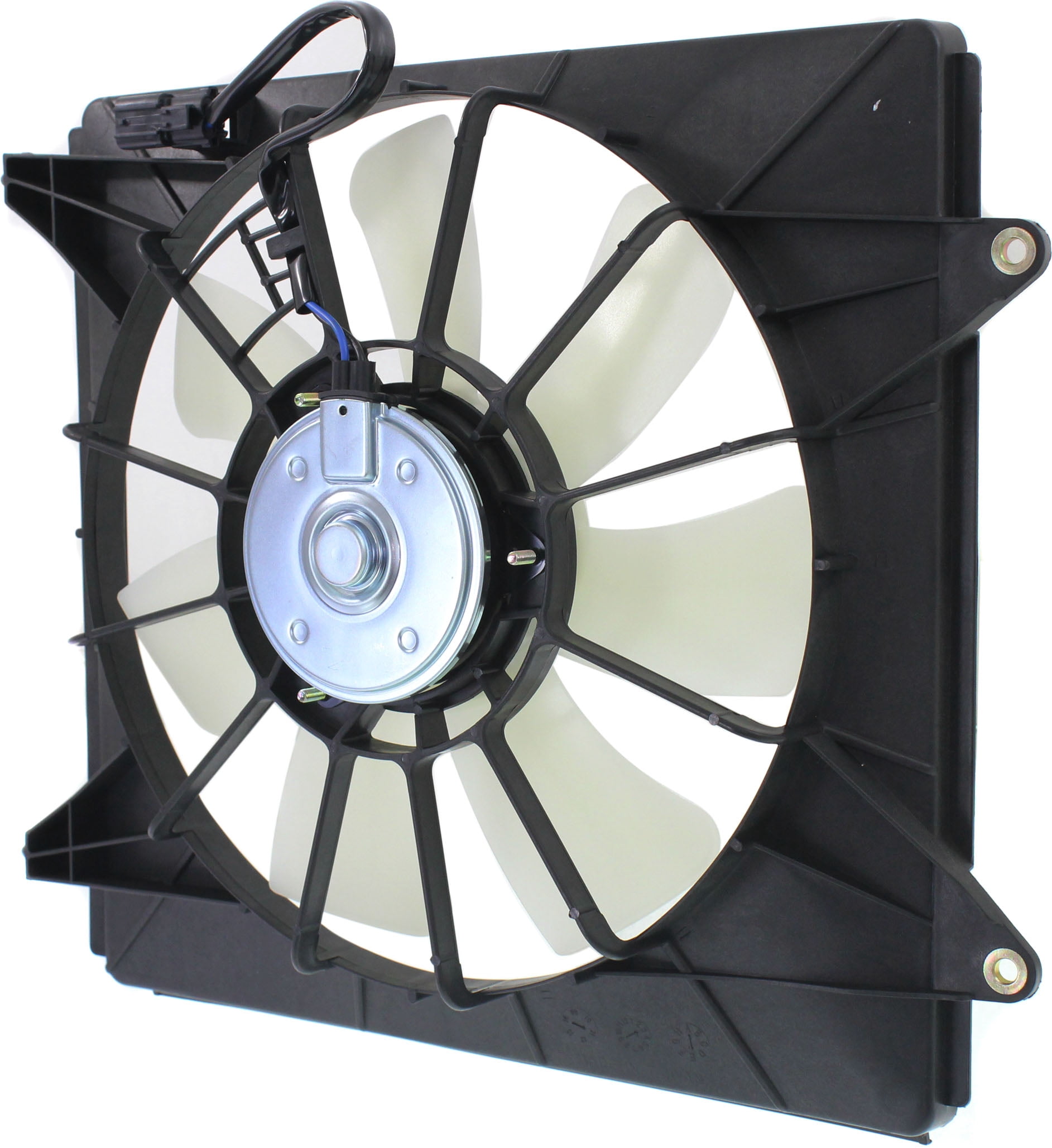 Replacement REPH160971 Cooling Fan Assembly Compatible with 2008-2012 Honda Accord 2009-2014 Acura TSX A/C Condenser