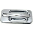 thumbnail image 1 of Replacement REPH491313C Exterior Door Handle Compatible with 2003-2009 Hummer H2 Rear, Right Passenger Chrome, 1 of 3