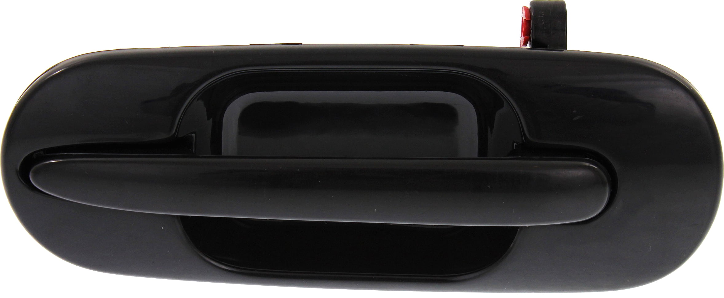 Replacement REPHD491302 Exterior Door Handle Compatible with 1997-2001 Honda CR-V Rear, Left Driver Smooth Black