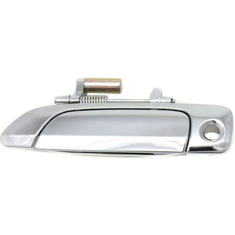 Replacement REPHO462102C Exterior Door Handle Compatible with 2001 2005 Honda Civic Front Left Driver Chrome